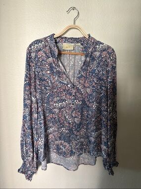 Anthropologie Maeve Colette Floral Blouse